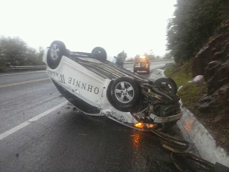 Reportan 38 accidentes en la Teziutlán-Puebla, en lo que va del año