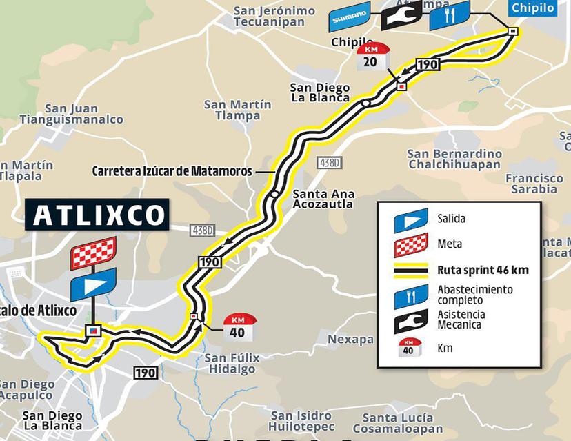 La Tour de France regresa a Atlixco este 14 de abril