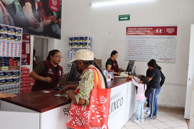 Celebran segundo aniversario de la Tienda de Abasto Popular en Atlixco