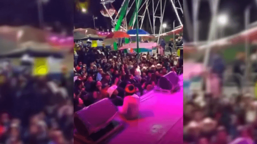 VIDEO Debido a disparos en feria de Topilejo hay 10 heridos