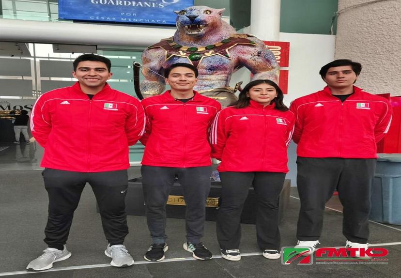 Taekwondoínes buscan en Brasil fogueo a ASU 2025