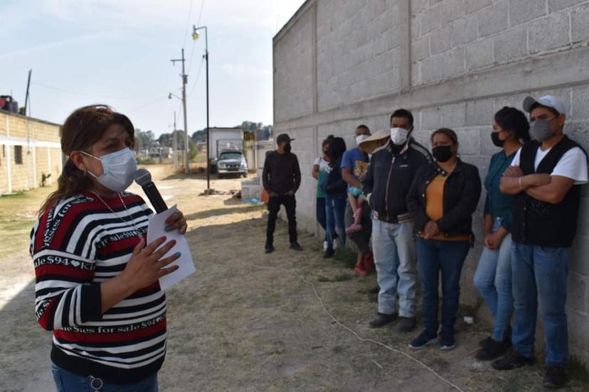 Tras vencer al Covid en dos ocasiones, retoma actividades la alcaldesa de Tlalancaleca