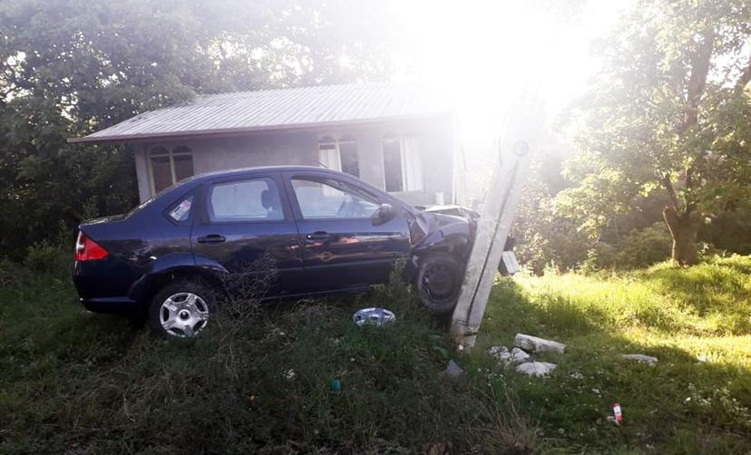 Accidentes en Tlatlauquitepec dejan dos lesionados