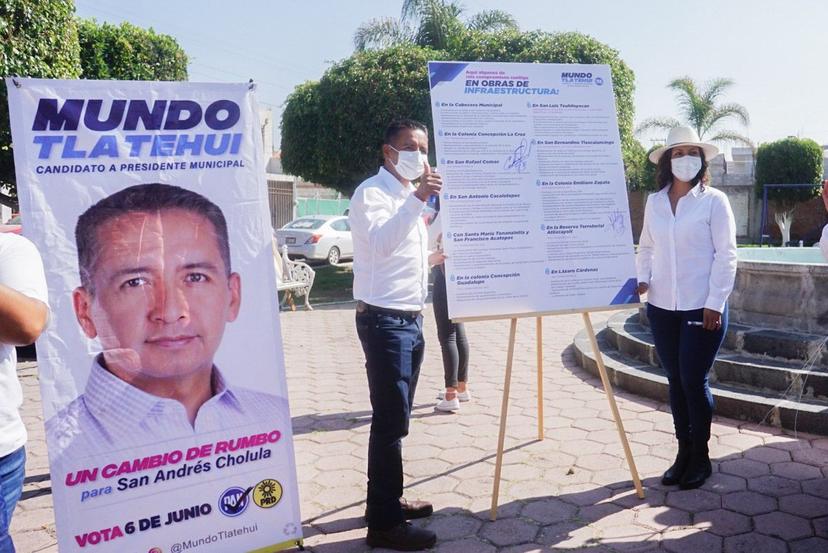 Hay empate técnico en Pérez Popoca y yo: Edmundo Tlatehui