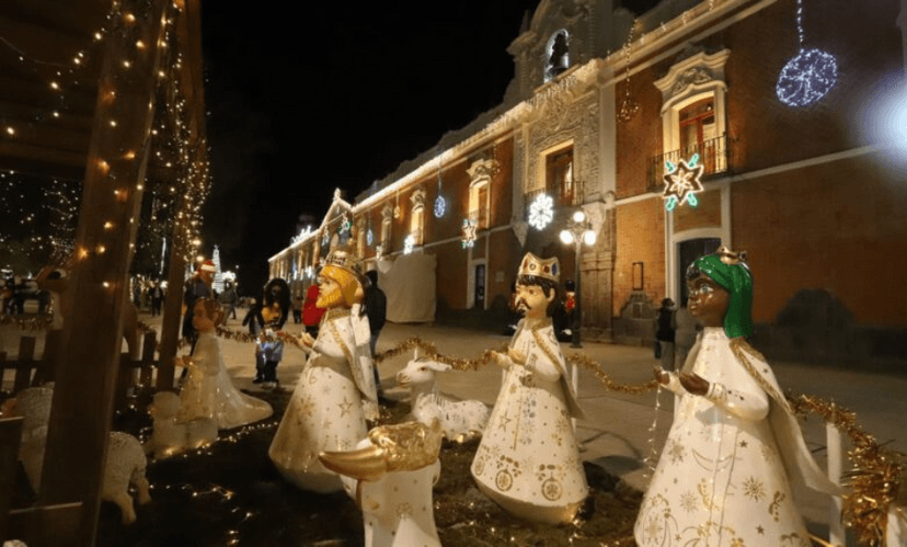 La Navidad ilumina Tlaxcala