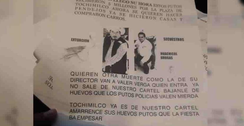 CJNG amenaza a edil de Tochimilco, denunció ante la FGJ