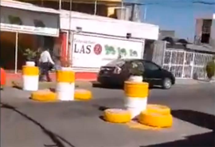 VIDEO: Ponen en San Alejandro “barricadas” vs trasporte público