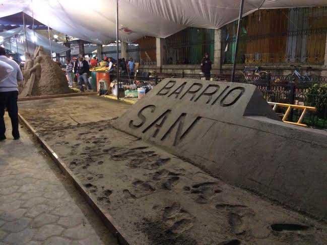 La tradición de las alfombras de Semana Santa en Acatzingo