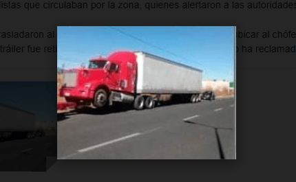 Policías de Huejotzingo recuperan tráiler robado