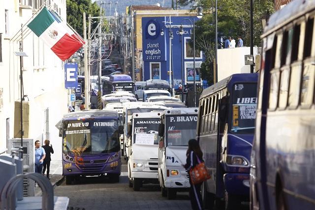 Transportistas, sin pretextos para cumplir modernización: SMT