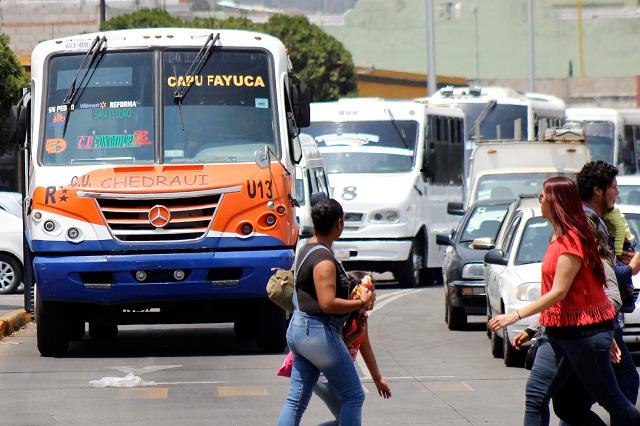 No habrá aumento al transporte público en gobierno interino