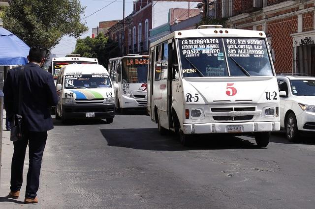 Cancelarán concesiones a transportistas que hagan paro