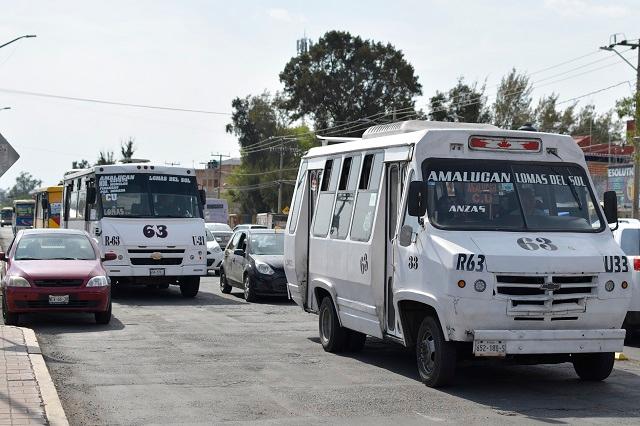 Revocarán concesiones por no modernizar transporte