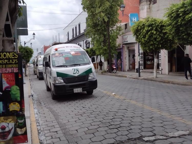 Hay en Tehuacán 7 casos de despojo de concesiones al transporte público 