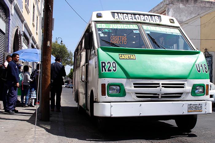 No habrá alza al transporte público en Puebla: Peniche