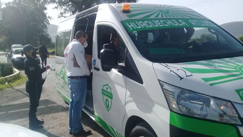 Detiene SMT a 35 unidades del transporte durante operativos en municipios poblanos