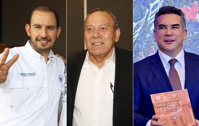 Alcanza Rivera respaldo de PAN, PRD y PRI para ir por gubernatura