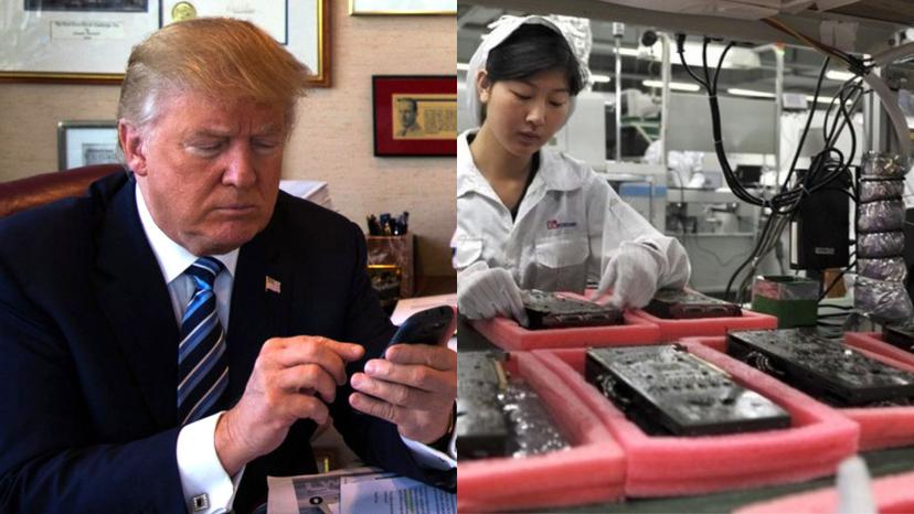 Trump amenaza con imponer aranceles del 25% a fabricantes de celulares