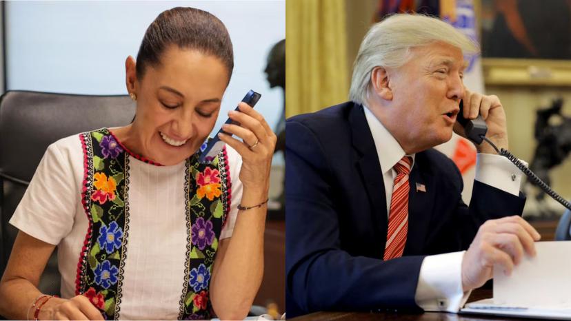 La última llamada con el presidente Trump fue muy productiva: Sheinbaum
