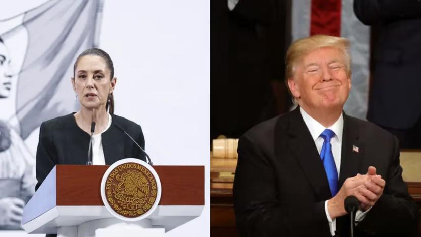 Sheinbaum presentó a Trump avances en lucha contra el fentanilo