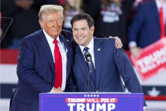 Trump nombra a Marco Rubio como posible secretario de Estado 