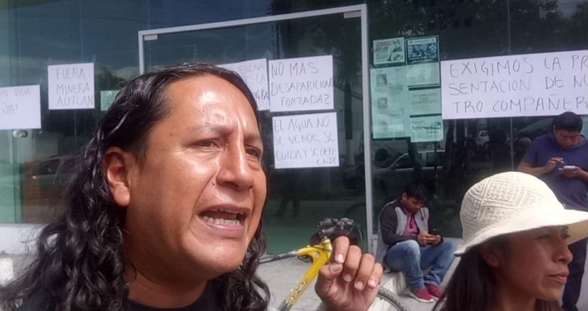 Activistas de Zoquitlán se manifiestan de nuevo por desaparición 