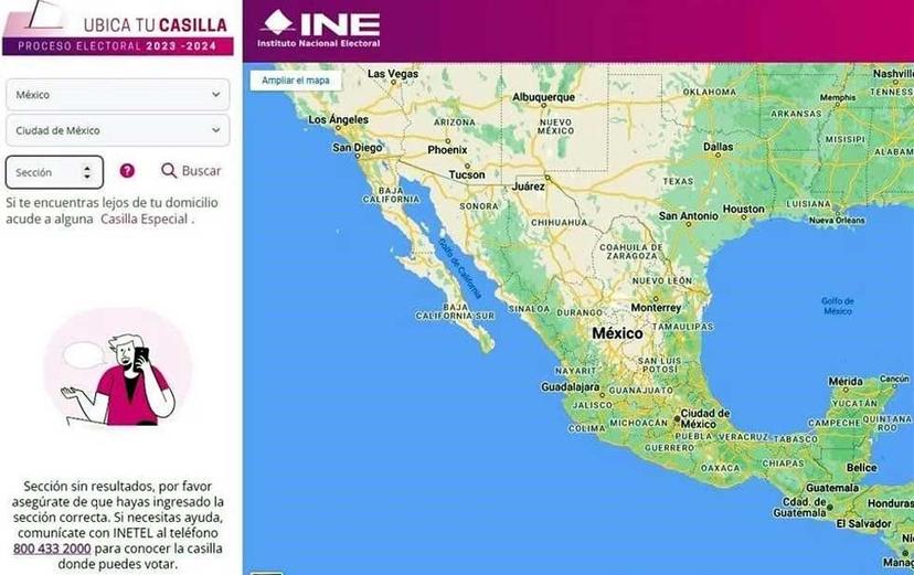 INE estrena plataforma para que ubiques tu casilla y vayas a votar