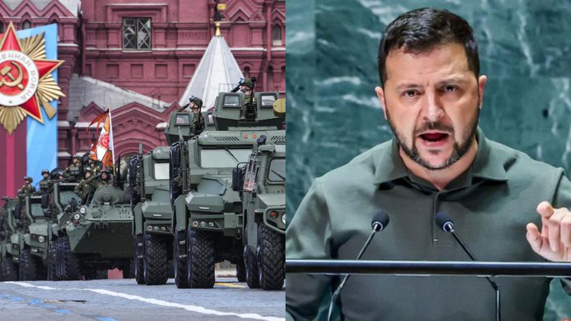 Ucrania amenaza con atentado contra Rusia, y sus aliados, en Desfile de Moscú