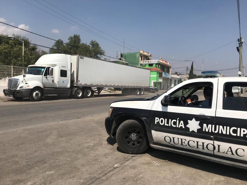 Recuperan camión con productos de limpieza en Quecholac