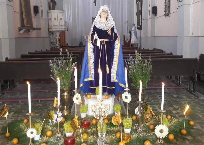 Tras dos años, reabren iglesia de Atlixco para albergar altares de semana santa