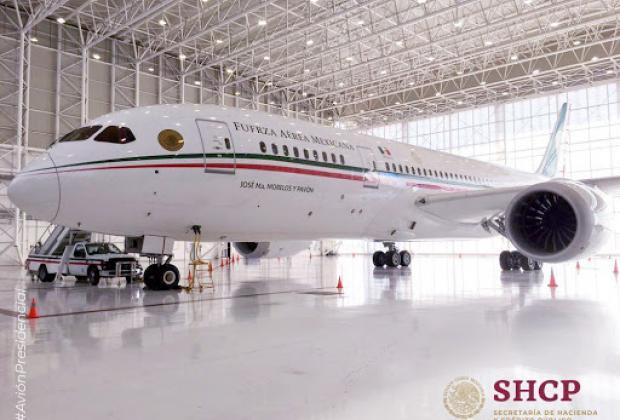 AMLO señala que no se puede vender el avión presidencial porque es muy extravagante