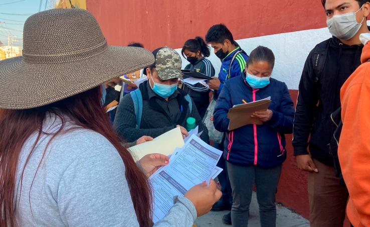 Poca afluencia de jóvenes de 18 años registra vacunación covid en Atlixco