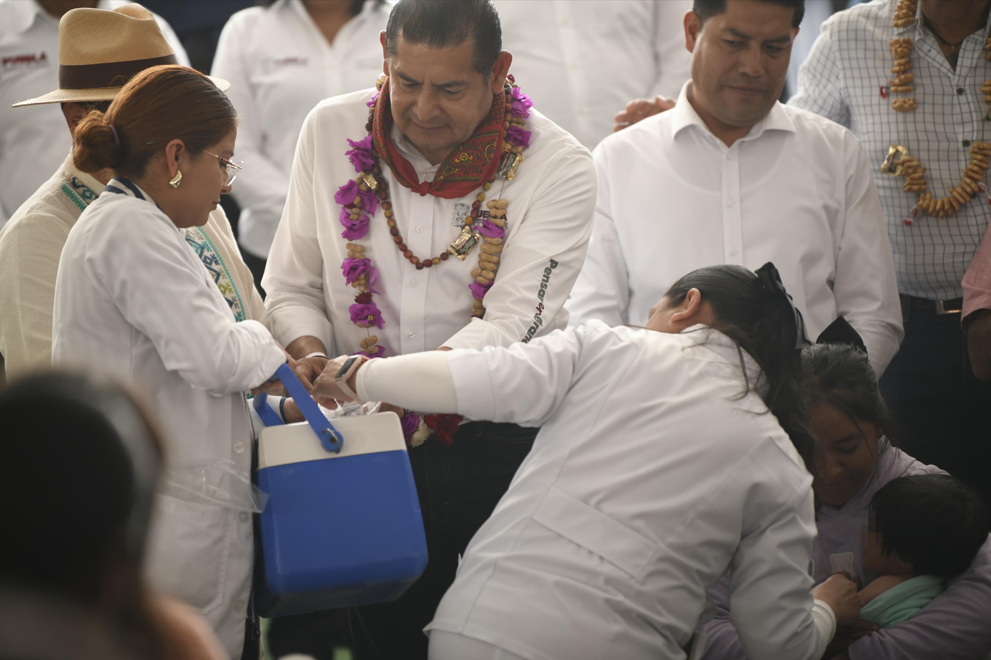 Puebla da inicio a la Semana Nacional de Vacunación 2025