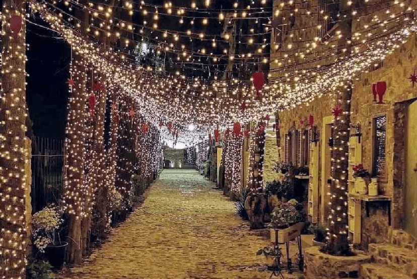 Val´Quirico, luces y luces en esta Navidad