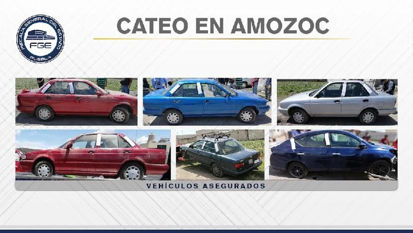 Fiscalía desmantela deshuesadero de Amozoc