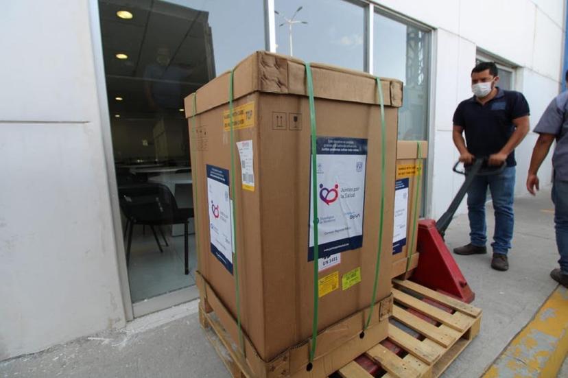 Juntos por la Salud y Grupo BBVA donan a Puebla ventiladores para pacientes Covid