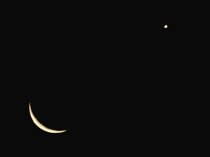 No te lo puedes perder, Venus y la Luna brillarán juntas