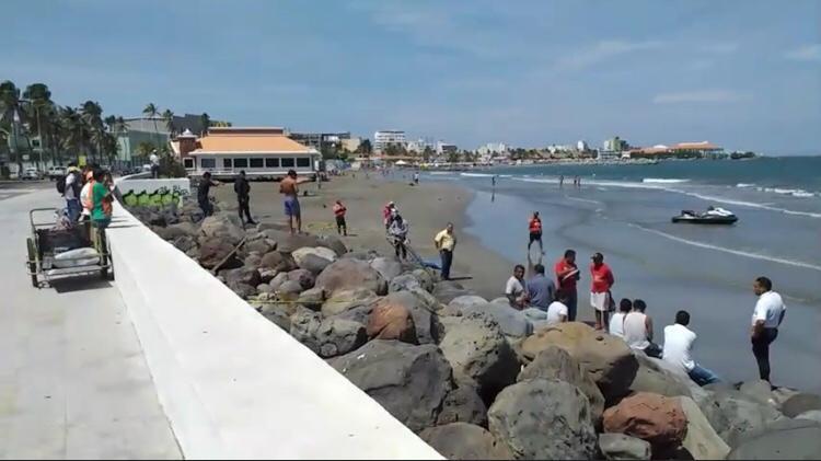 Muere turista en playas de Veracruz originario de Amozoc