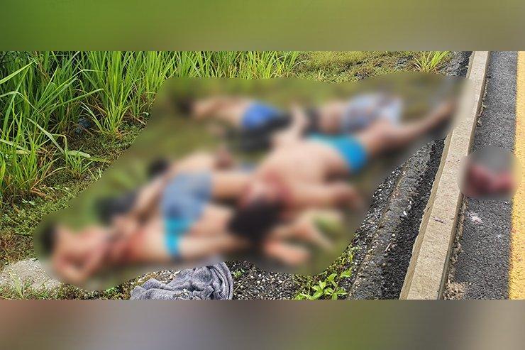 Hallan 6 cuerpos sin vida en los límites de Veracruz y Tabasco