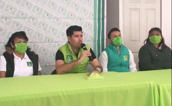 Verde Ecologista sin alianzas para candidaturas municipales en Puebla