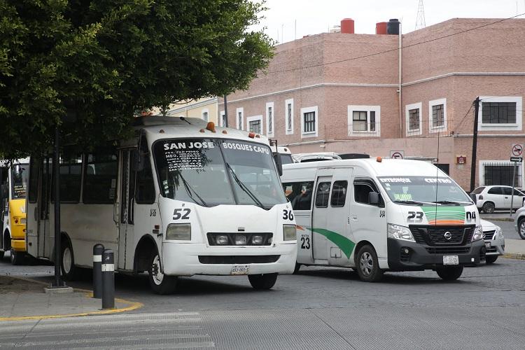 Sólo 10% del transporte público verificó y el resto será multado