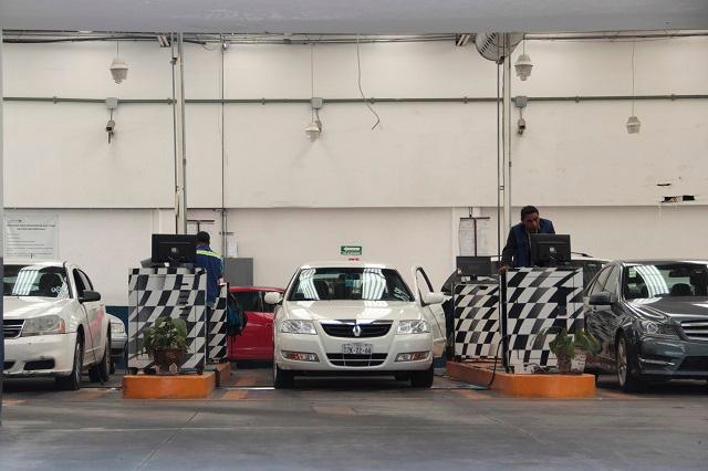 Más impuestos, alistan verificación vehicular en Puebla para el 2022