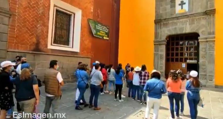 Recorrido del antiguo Viacrucis de Puebla