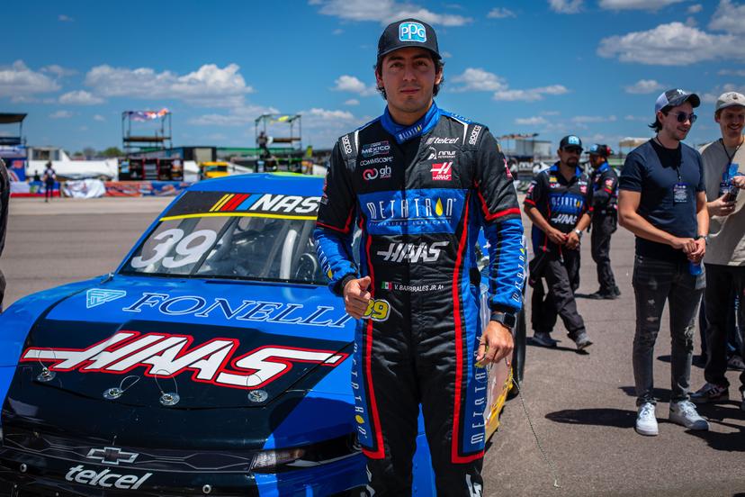 Víctor Barrales Jr. se enfoca en semifinal de NASCAR México