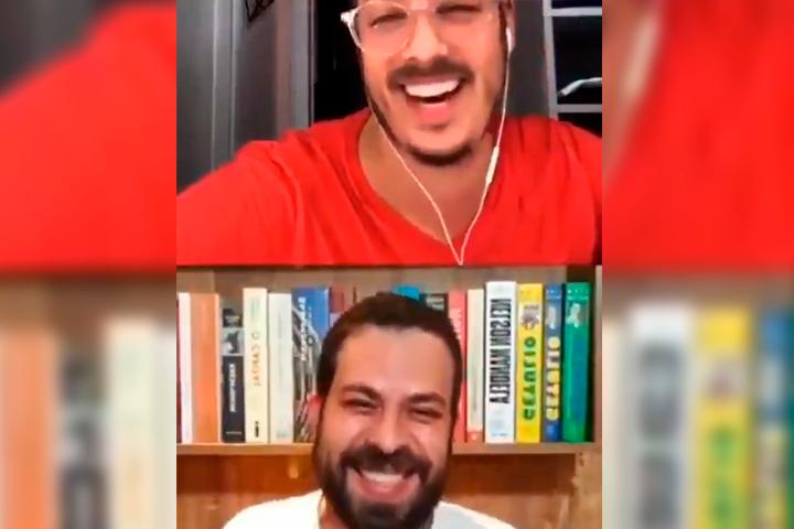 VIDEO Se cuela en transmisión en vivo esposa desnuda de periodista