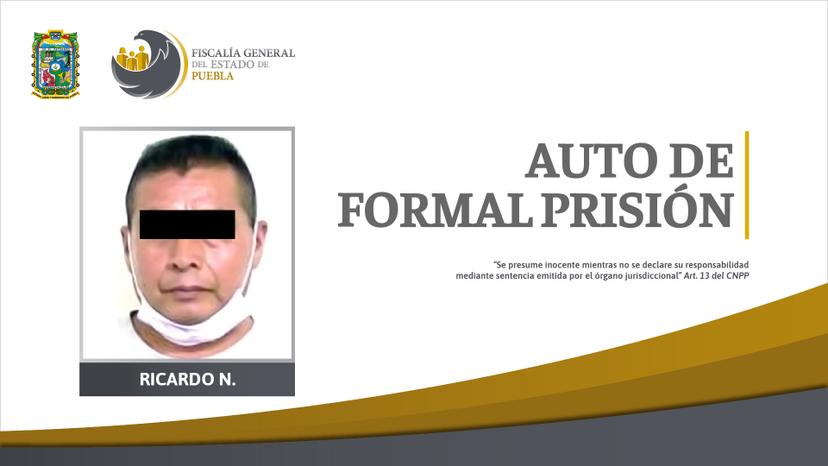 Atrapan a Ricardo por violar a su propia hija en Tehuacán