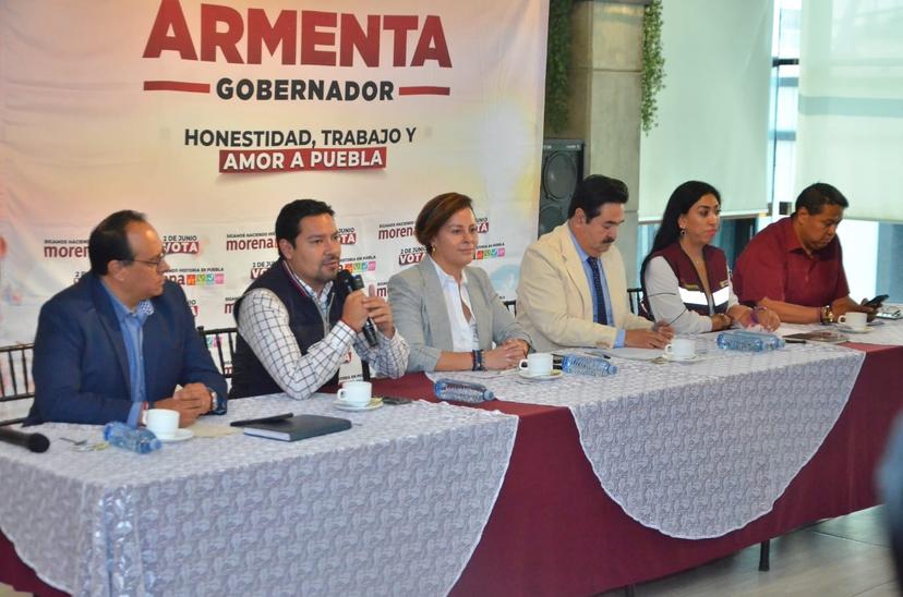 Por sus mentiras y prácticas de corrupción, AN ya perdió la elección: Vocería de Armenta