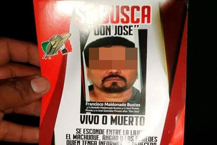 CJNG busca a Don José vivo o muerto, ofrecen recompensa