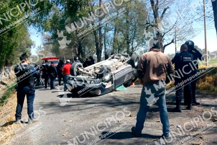 Tras balacera, atrapan a ladrones de tianguistas de Texmelucan