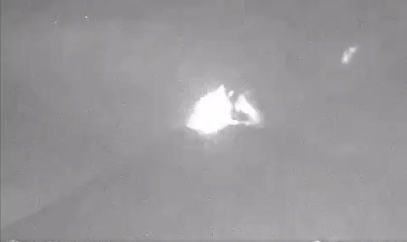 VIDEO Registra volcán Popocatépetl explosión esta noche